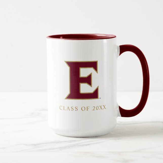 Elon Universiteten E | Klass 2OXX Mugg (Höger)