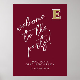 Elon Universiteten E Klass 2OXX Poster