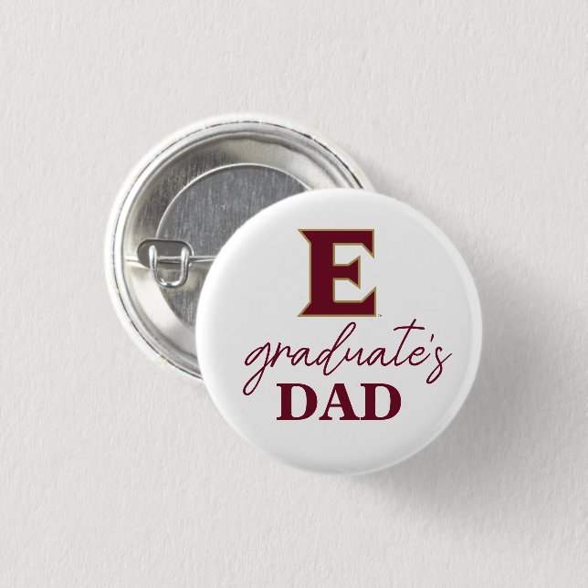 Elon Universiteten E | Student Pappa Knapp (Framsida & baksida)
