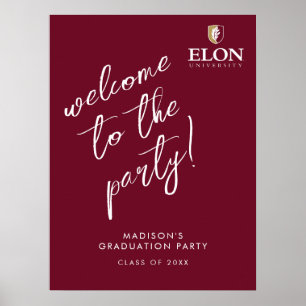 Elon Universiteten Studenten Poster