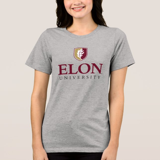 Elon Universiteten T Shirt (Framsida)