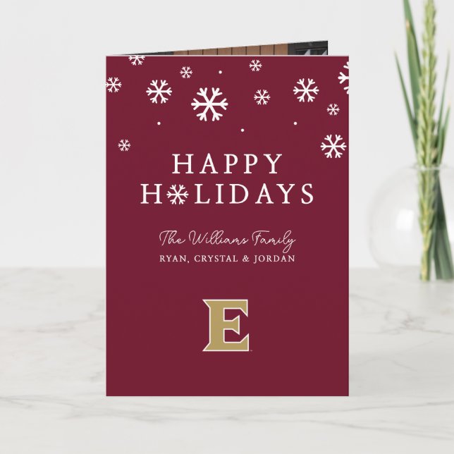 Elon University E Helgkort (Framsida)