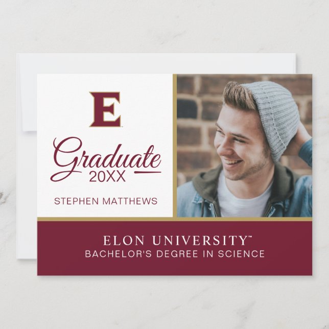 Elon University E Inbjudningar (Framsida)