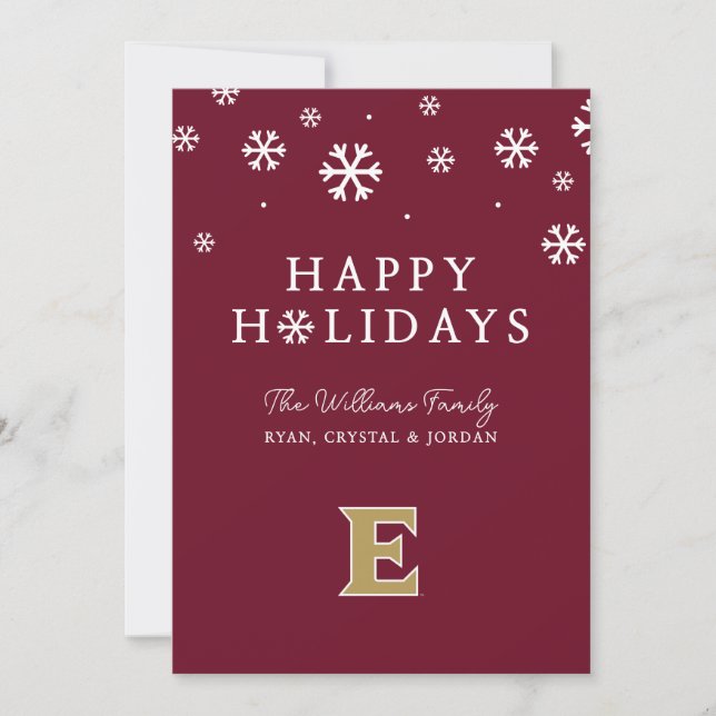Elon University E Julkort (Framsida)