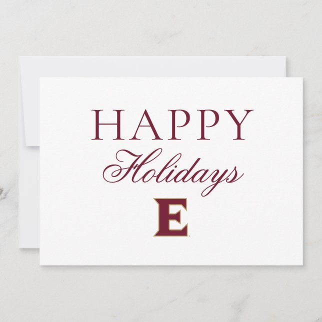Elon University E Julkort (Framsida)