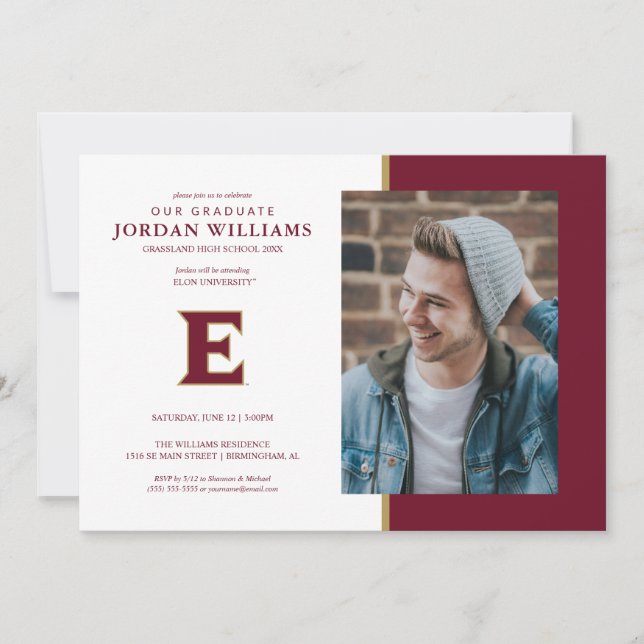 Elon University E Meddelande (Framsida)