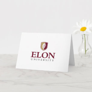 Elon University Examen Grattis Kort