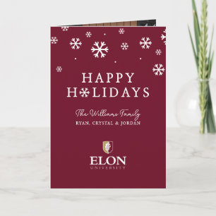 Elon University Helgkort
