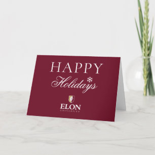 Elon University Helgkort