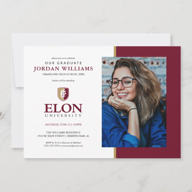 Elon University Meddelande (Framsida)