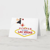ELOPED I det SAGOLIKA LAS VEGAS kortet