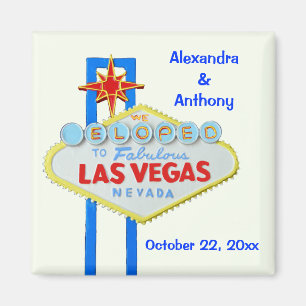 Eloped till Las Vegas Magnet