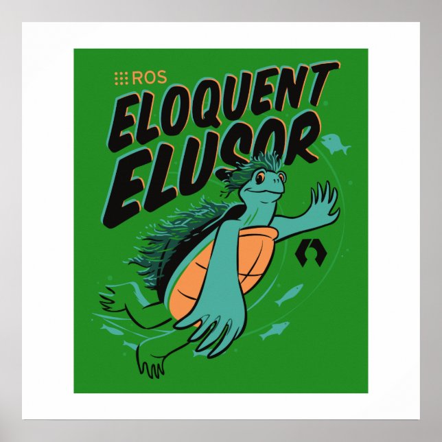 Eloquent Elusor Release Poster (Framsidan)