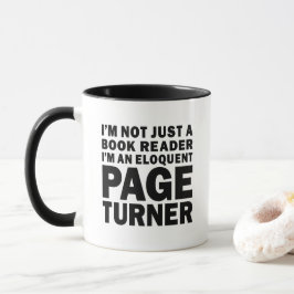Eloquent Page Turner Bookish Fave Mugg