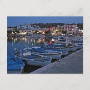 Elounda by night vykort