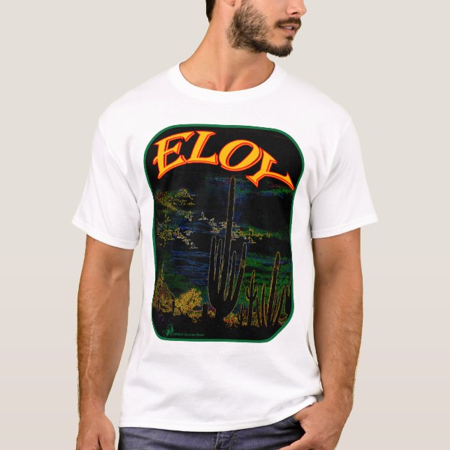 Eloy AZ måneskjorta Tee Shirt (Framsida)