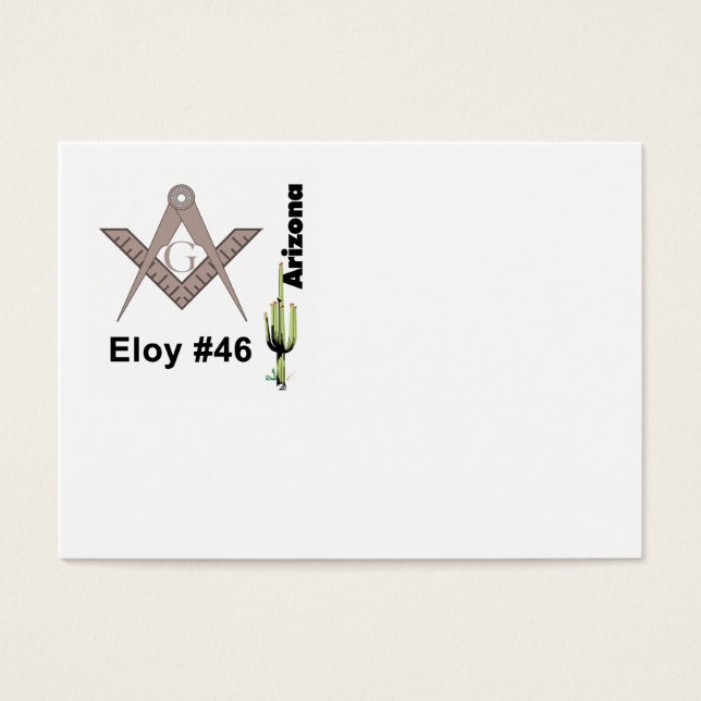 Eloy Lodge Anpassad design Visitkort (Framsidan)
