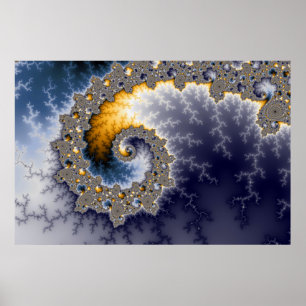 Elp1 - Fractalaffisch Poster