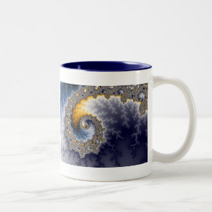 Elp1 - Fractalmugg Två-Tonad Mugg