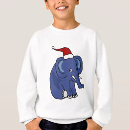 Elphant i jultomten tee shirt