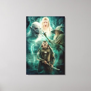 ELROND™, Azg, Galadriel och Gandalf Graphic Canvastryck