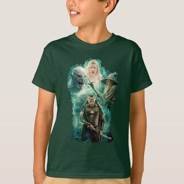 ELROND™, Azg, Galadriel och Gandalf Graphic Tröja (Framsida)