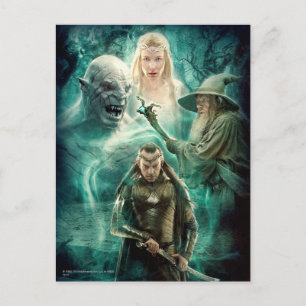 ELROND™, Azg, Galadriel och Gandalf Graphic Vykort