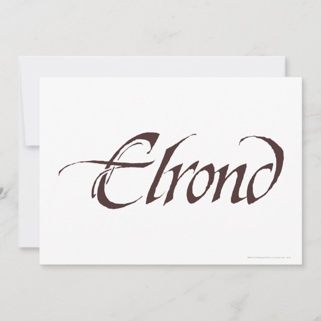 ELROND™ Namn Solid (Framsida)