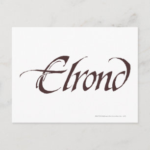 ELROND™ Namn Solid Vykort