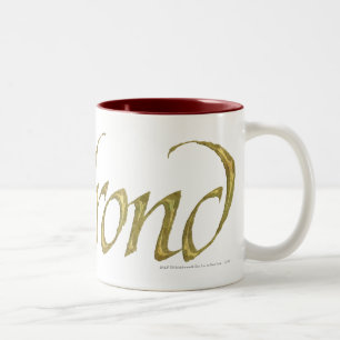 ELROND™ Namn Texturerad Två-Tonad Mugg