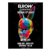 Elrow Ibiza 2025 - [UNVRS] Poster