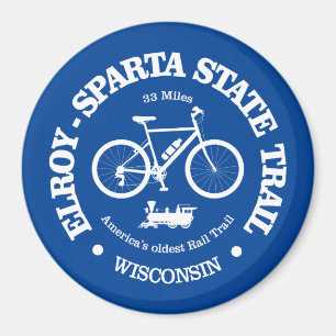 Elroy-Sparta State Trail (cykling) Magnet