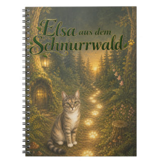 Elsa aus dem Schnurrwald Notizblock 🐾✨ Anteckningsbok