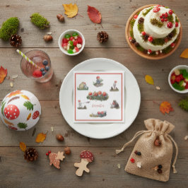 Elsa Beskow Barn i skogen Pappersservett