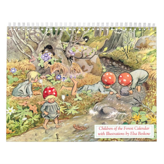 Elsa Beskow Calendar Kalender (Omslag)