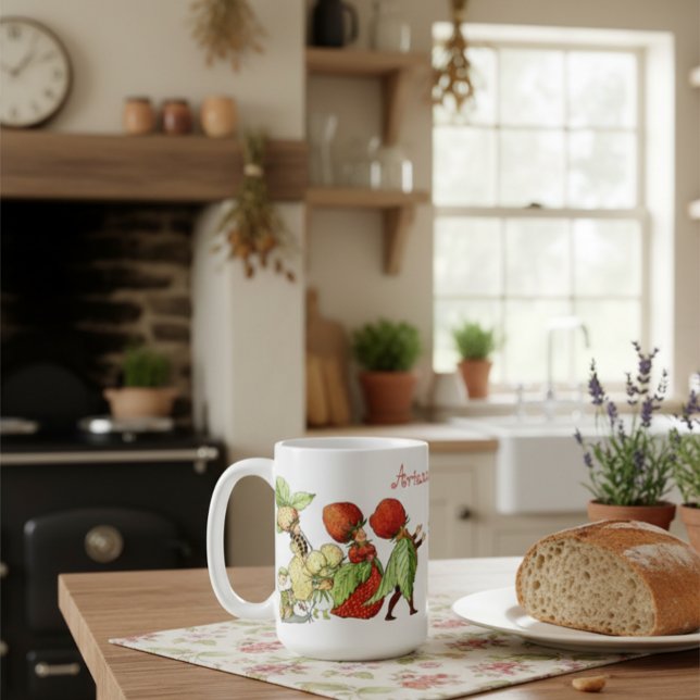 Elsa Beskow Flower Festival Coffee Mugg (Skapare uppladdad)