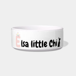 Elsa Little Chi - hund bowl