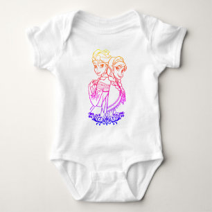 Elsa och hennes syster ana t shirt