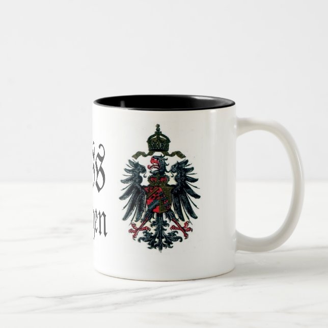 Elsass-Lothringen, Två-Tonad Mugg (Höger)