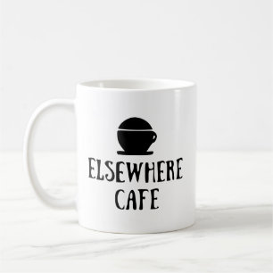 Elsewhere Cafe V1 Ljust Läge Kaffemugg