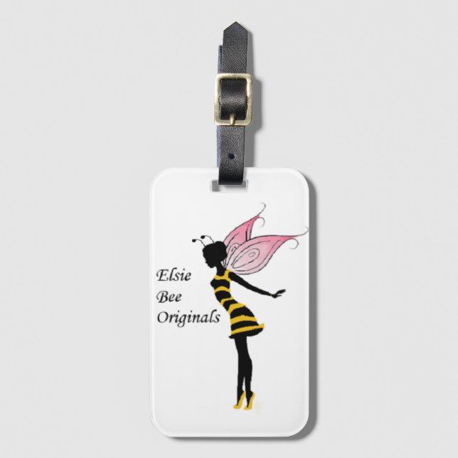 Elsie Bee Luggage Tag Bagagebricka (Framsida vertikal)
