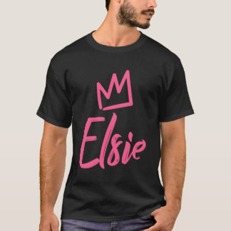 Elsie K Krona Namn för Elsie T Shirt