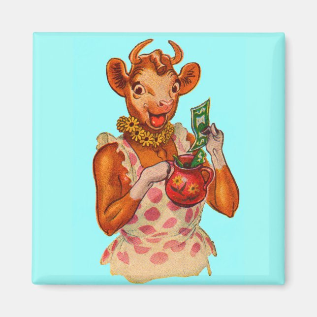 Elsie the Cow, penningchef Magnet (Framsidan)