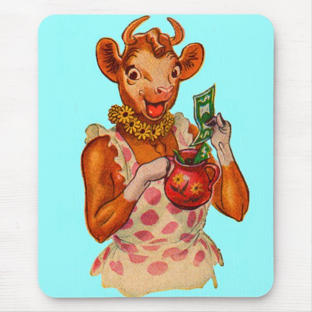 Elsie the Cow, penningchef Musmatta (Framsidan)