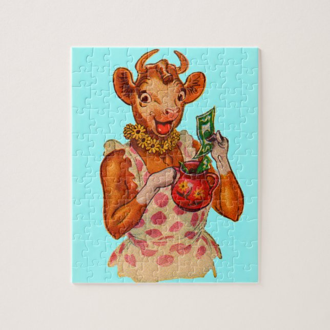 Elsie the Cow, penningchef Pussel (Vertikal)