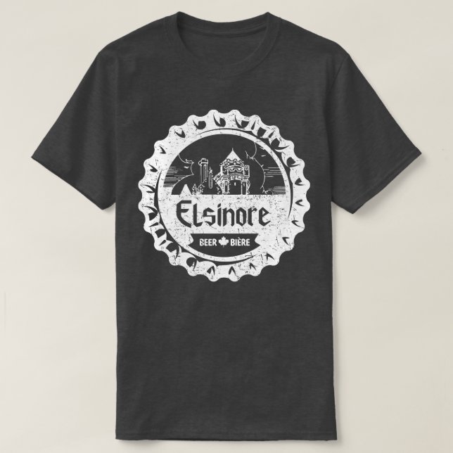 Elsinore Beer Brewery Strange Brew T Shirt (Design framsida)