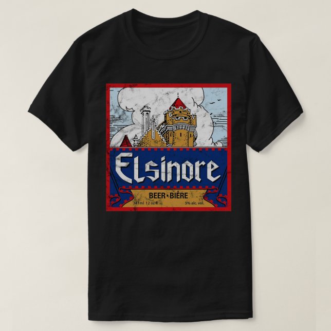 Elsinore Beer T Shirt (Design framsida)