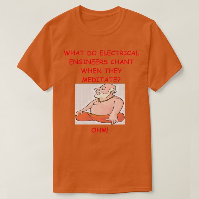 Elskämt Ingenjör 1 T Shirt (Design framsida)