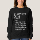 Elsmere Girl De Delaware Funny City Roots T Shirt<br><div class="desc">Elsmere Girl De Delaware Funny City Home Roots.</div>