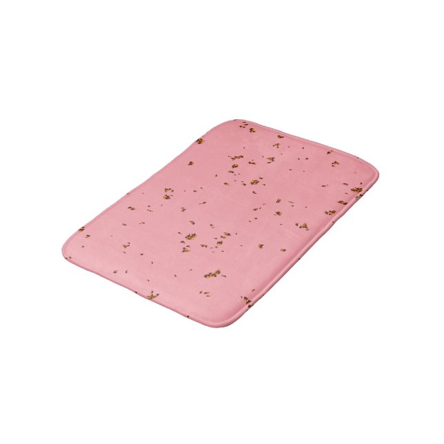 Elsparkar överbelastar din  Rosa för foto Badrumsmatta (Vinklad)